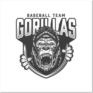 Gorrila Team Posters and Art